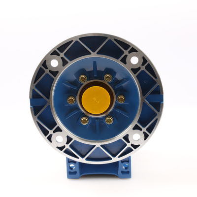 NMRV90 ওয়ার্ম গিয়ার বক্স 0.06kW-7.5kW ইনপুট ফ্ল্যাঞ্জ বড় আউটপুট টর্ক সহ